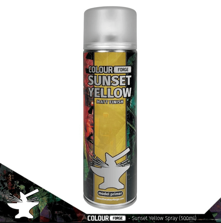 Colour Forge Sunset Yellow Spray