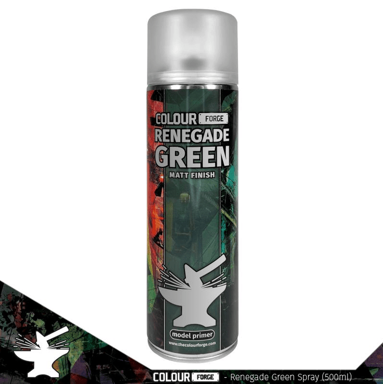 Colour Forge Renegade Green Spray