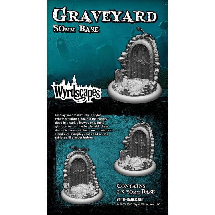 Wyrd - Graveyard base 50mm