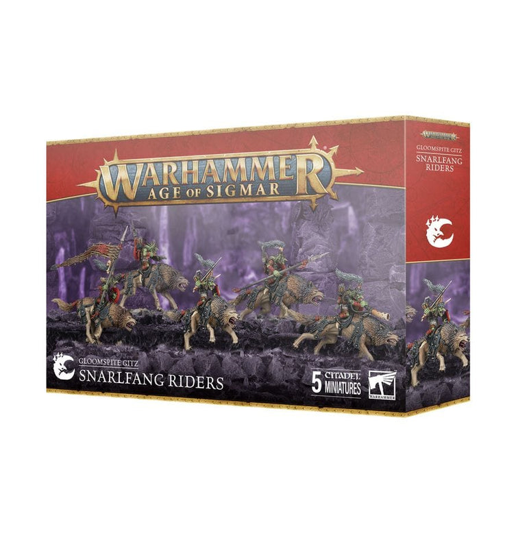 Gloomspite Gitz: Snarlfang Riders
