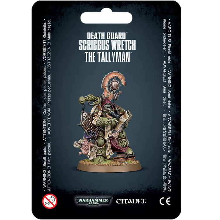 Death Guard Scribbus Wretch The Tallyman