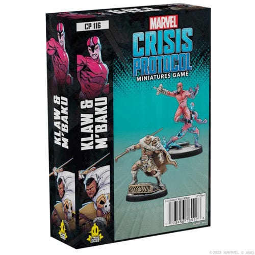 Klaw & M'Baku: Marvel Crisis Protocol Miniatures Game