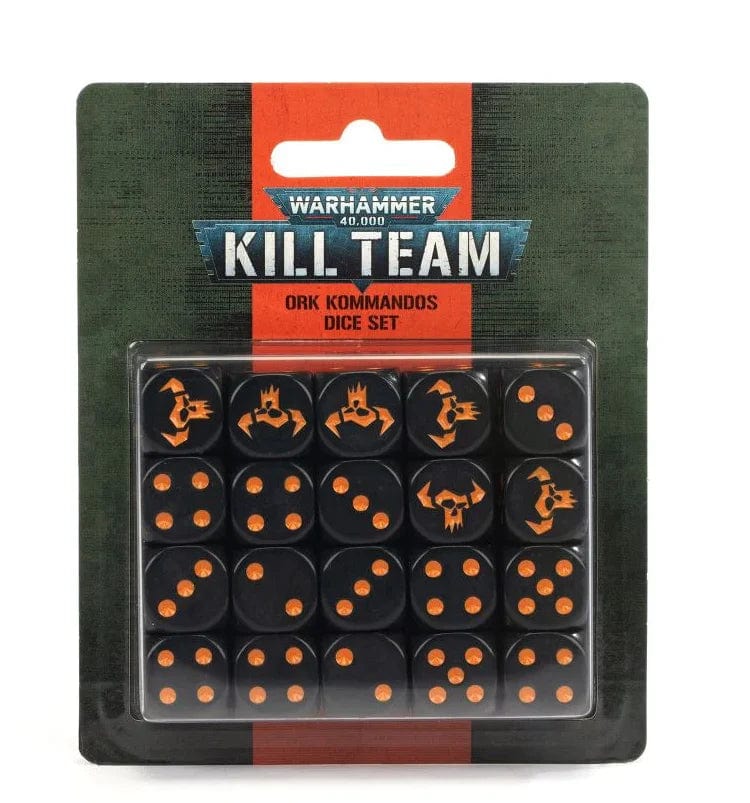 Kill Team: Ork Kommandos Dice Set