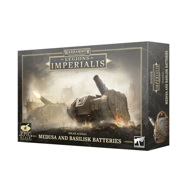 Legions Imperialis: Solar Auxilia Basilisks/ Medusas