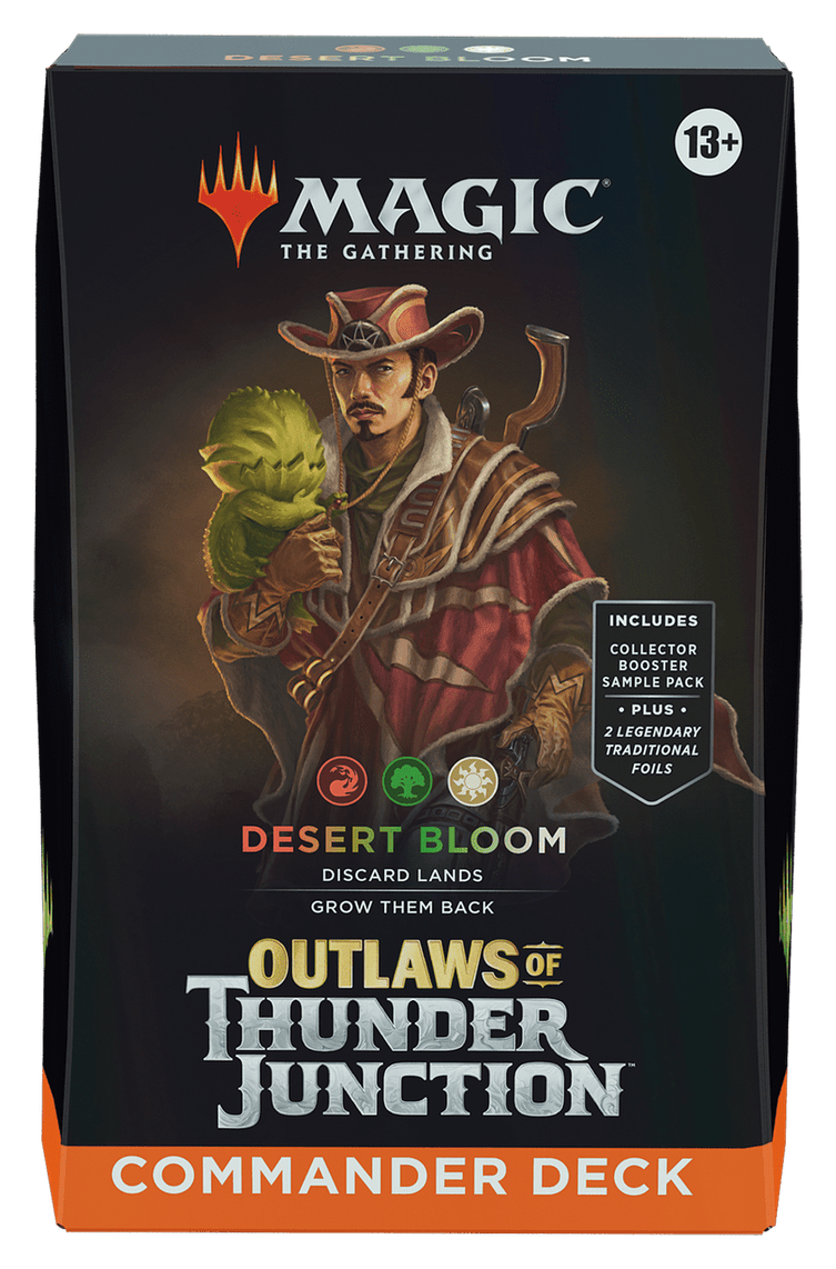 Outlaws of Thunder Junction Commander Deck - Desert Bloom