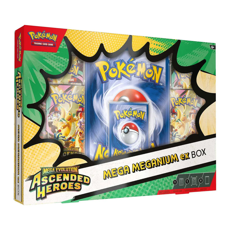 Pokemon TCG: Mega Evolution Ascended Heroes - Mega Meganium ex Box