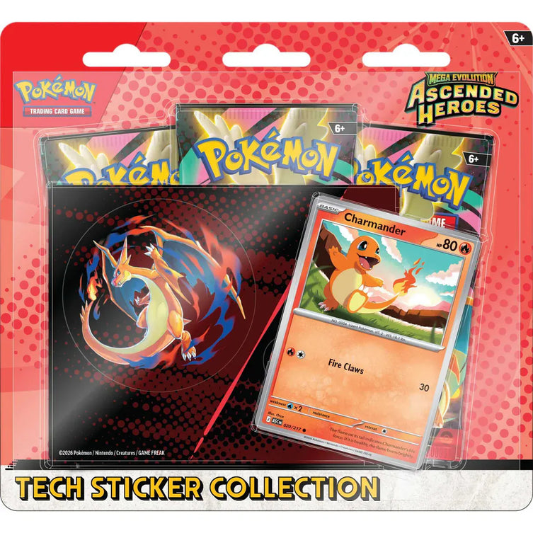 Pokemon TCG: Mega Evolution Ascended Heroes - Tech Sticker Charmander