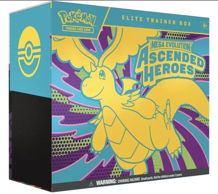 Pokemon TCG - Mega Evolution Ascended Heroes Elite Trainer Box