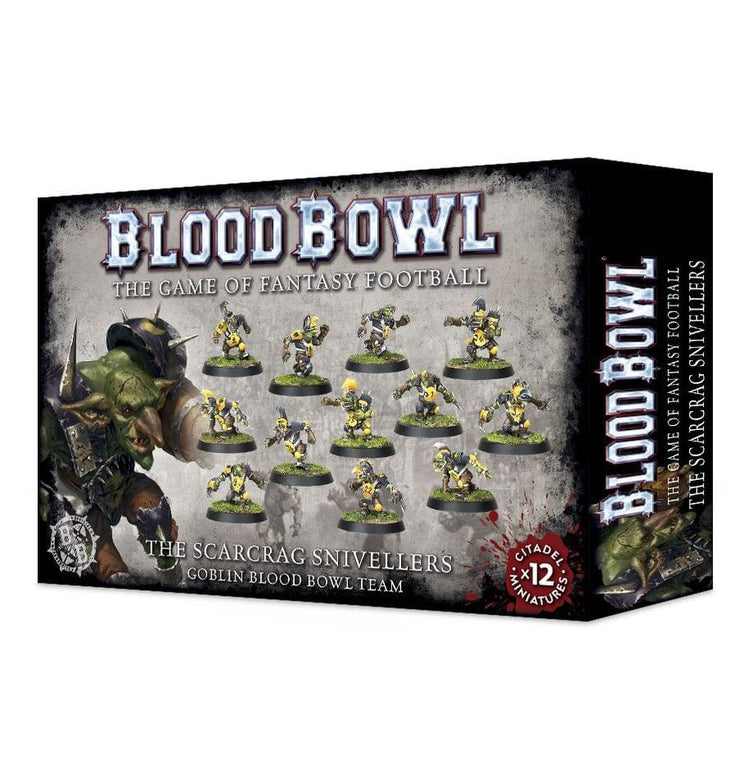 Scarcrag Snivellers Goblin Blood Bowl Team