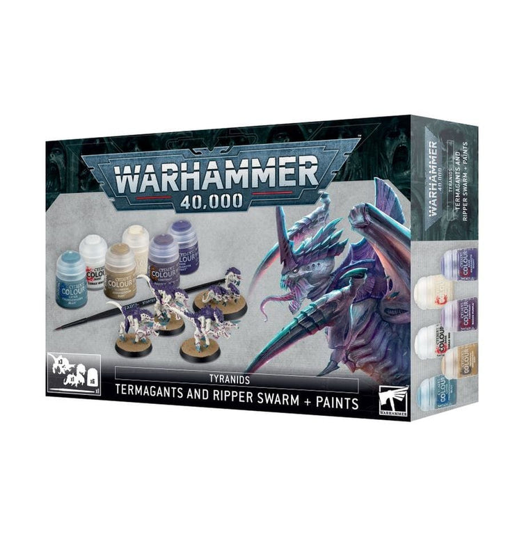 Termagants and Ripper swarm Paint Set