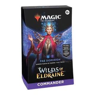 Magic The Gathering: Wilds of Eldraine Commander Deck Fae Dominion