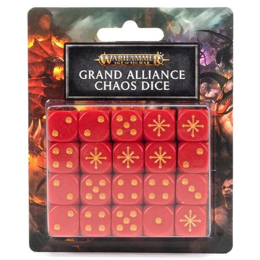 Aos: Grand Alliance Chaos Dice Set
