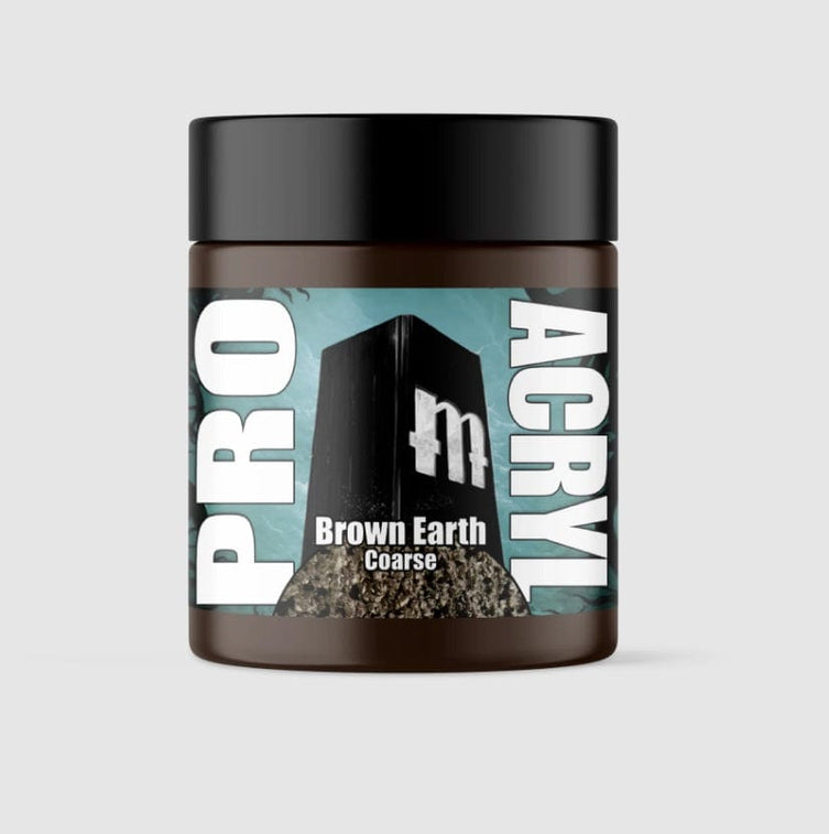 Pro Acryl Basing Textures - Brown Earth - COARSE 120ml