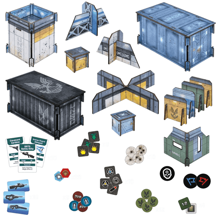 Halo Flashpoint UNSC Base Terrain Set