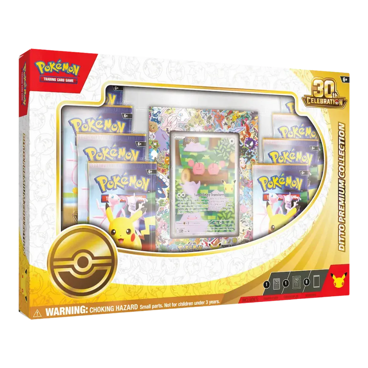 Pokemon 30th Celebration Ditto Premium Collection Box