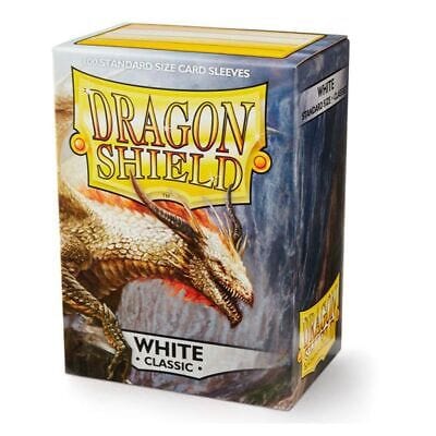 Dragon Shield Standard White - 100 Sleeves