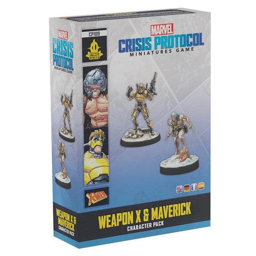 Marvel Crisis Protocol Weapon X & Maverick