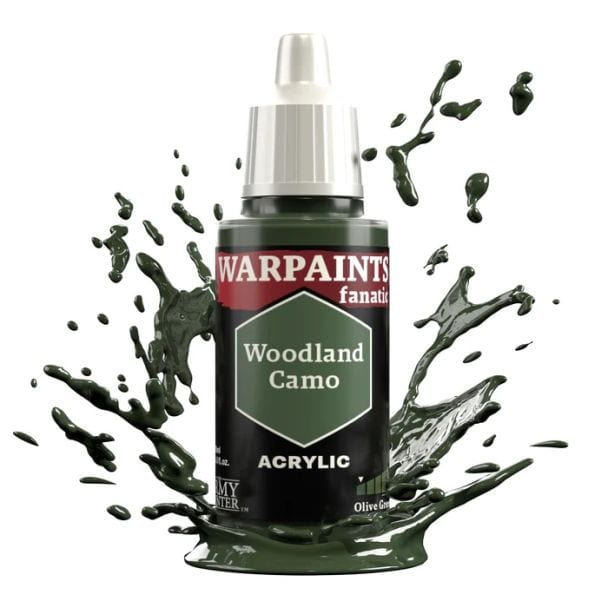 Warpaints Fanatic: Woodland Camo - 18ml