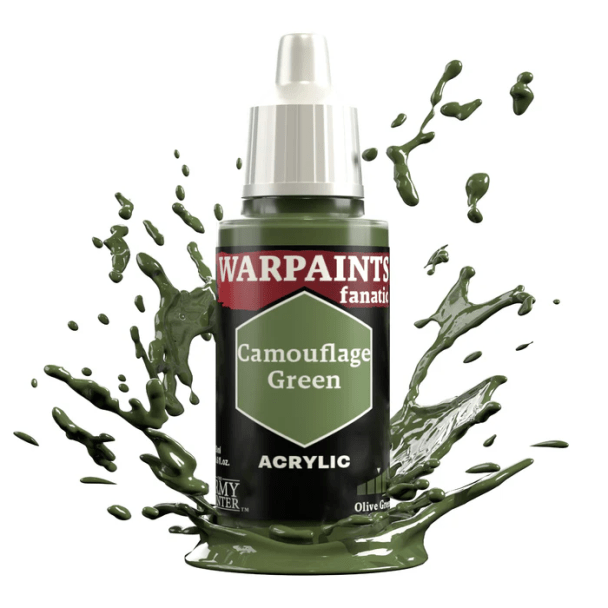 Warpaints Fanatic: Camouflage Green - 18ml