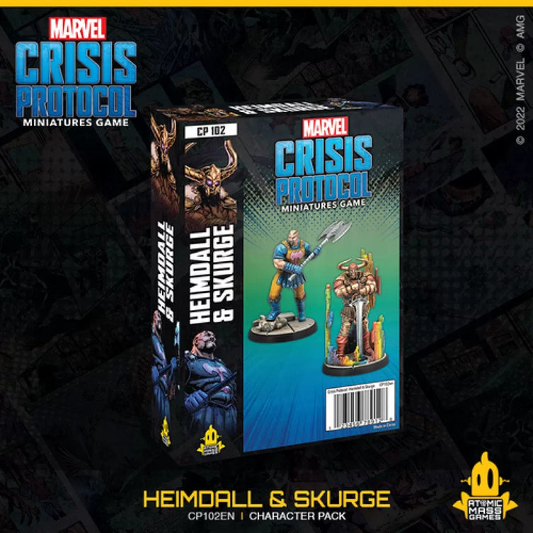 Heimdall & Skurge: Marvel Crisis Protocol