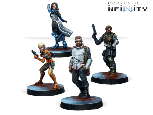 Agents of the Human Sphere. RPG Characters set