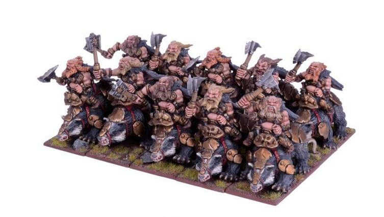 Dwarf Brock Riders Regiment