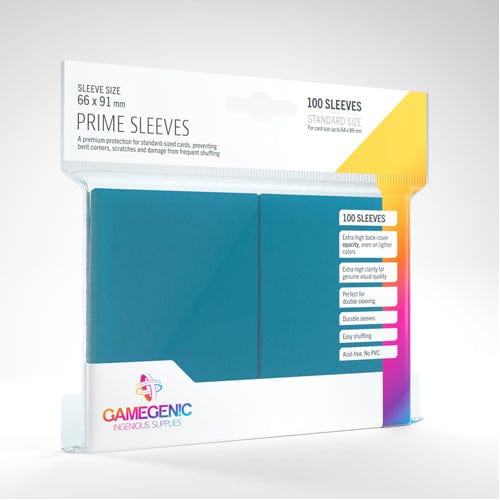 GameGenic Prime Sleeves Blue