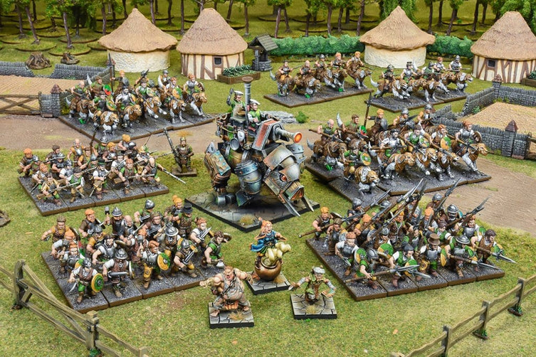 Kings of War Halfling Mega Army