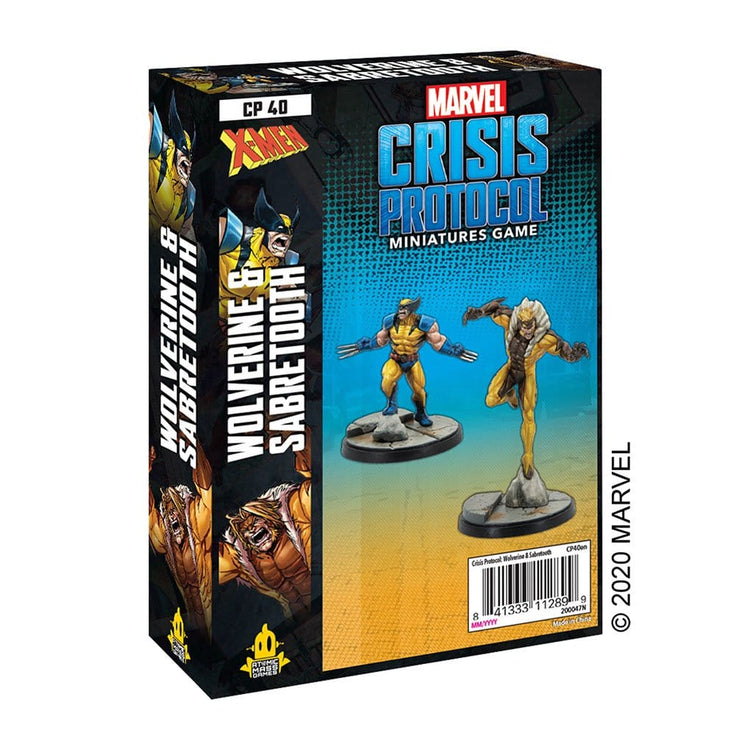 Marvel Crisis Protocol: Wolverine and Sabretooth