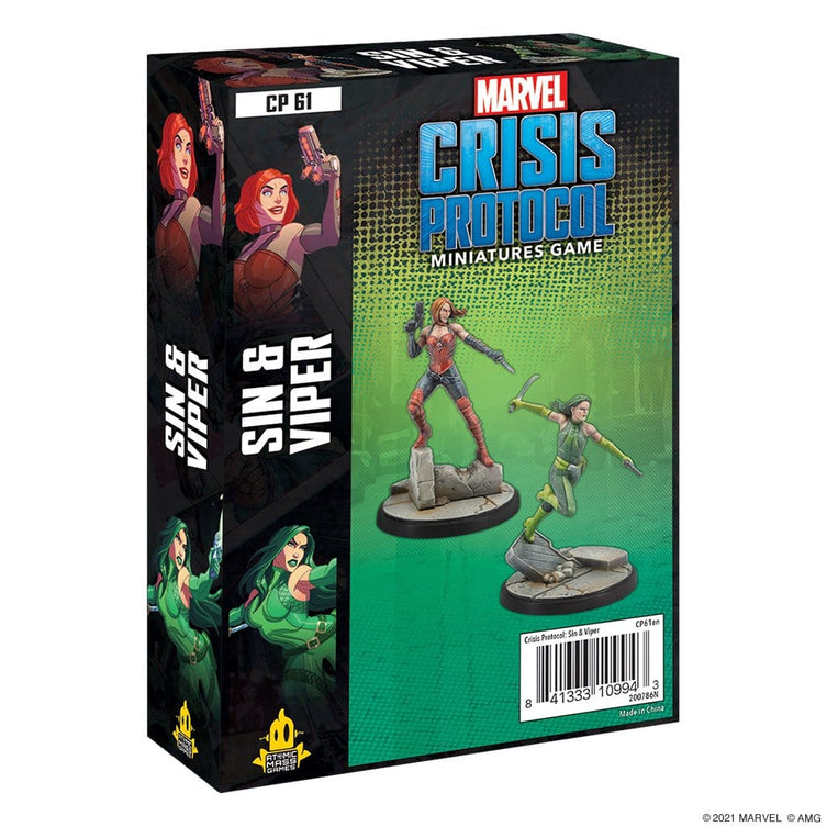 Marvel Crisis Protocol: Sin and Viper