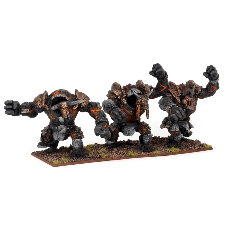 ABYSSAL DWARF LESSER OBSIDIAN GOLEMS