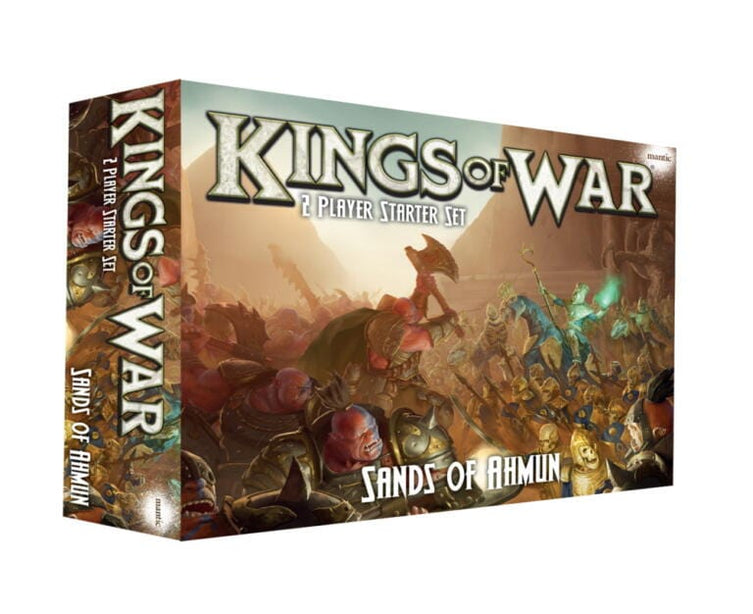 Kings of War Sands of Ahmun 2 player starter set