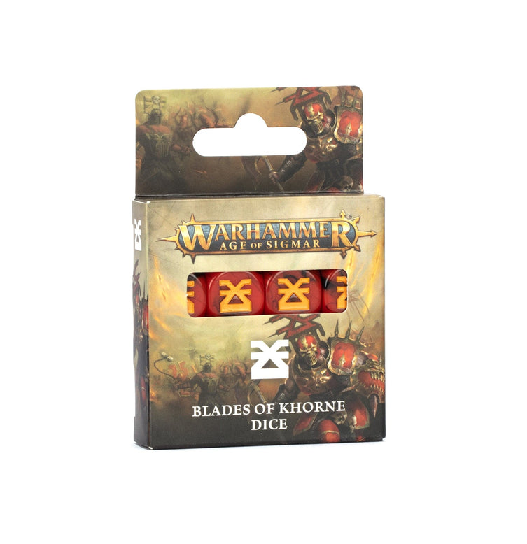 Age Of Sigmar: Blades Of Khorne Dice Set