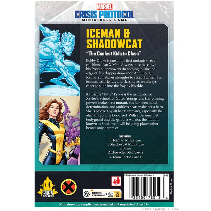 Iceman & Shadowcat: Marvel Crisis Protocol