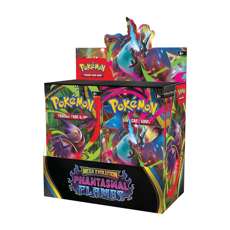Pokémon TCG: Mega Evolution Phantasmal Flames Booster Display