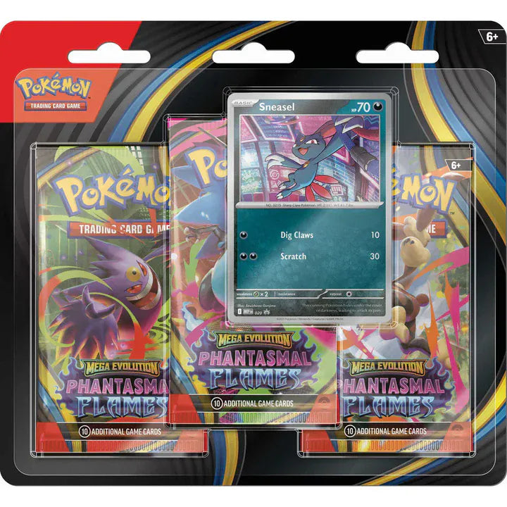 POKEMON TCG: MEGA EVOLUTION PHANTASMAL FLAMES - 3 PACK Sneasel