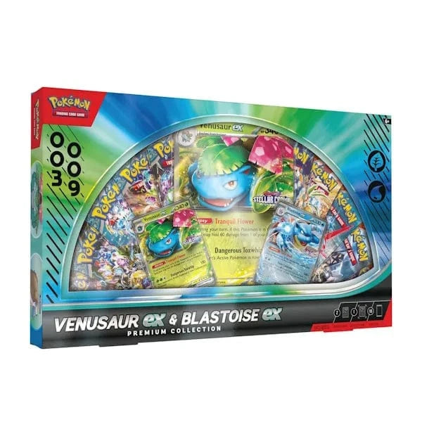 Pokémon Trading Card Game: Venusaur / Blastoise ex Premium Collection