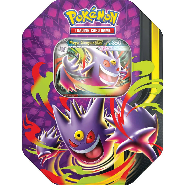 Pokemon TCG: Mega Moonlit Tin Mega Gengar ex