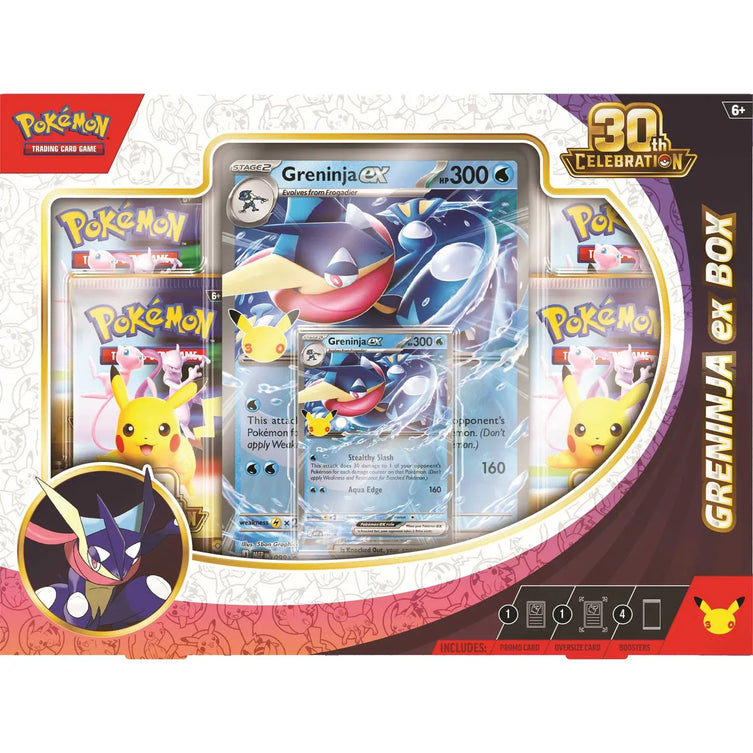 Pokémon TCG: ex Box - Greninja - 30th Celebration