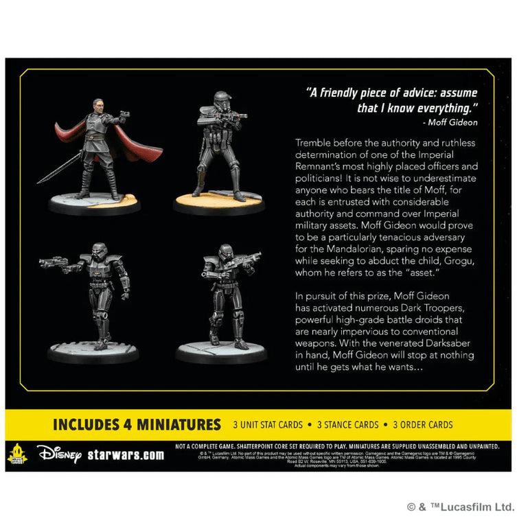 You Have Something I Want (Moff Gideon Squad Pack) Star Wars: Shatterpoint
