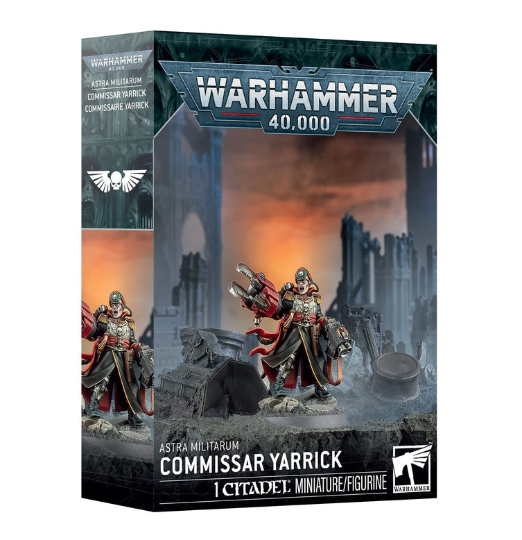 Astra Militarum: Commissar Yarrick (Wave 2 Please Read Description)