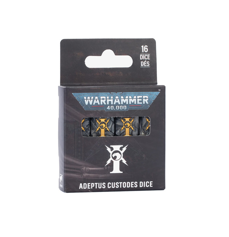 Warhammer 40000: Adeptus Custodes Dice