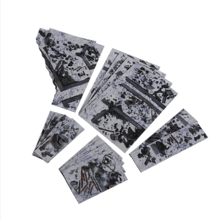 Terrain Marker Snow Plain - 40K 11th Edition