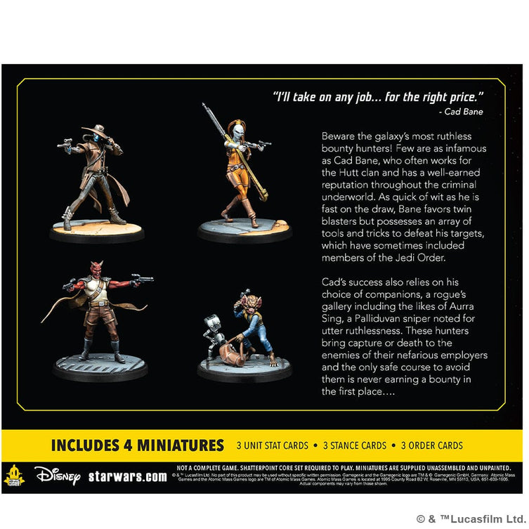 Fistful of Credits (Cad Bane Squad Pack): Star Wars Shatterpoint