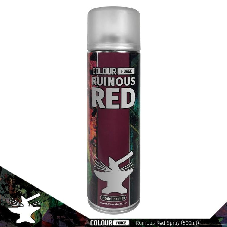 Colour Forge Ruinous Red Spray