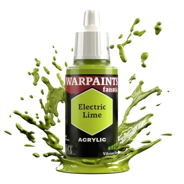 Warpaints Fanatic: Electric Lime - 18ml