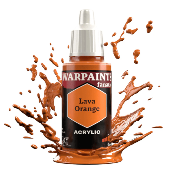Warpaints Fanatic: Lava Orange - 18ml