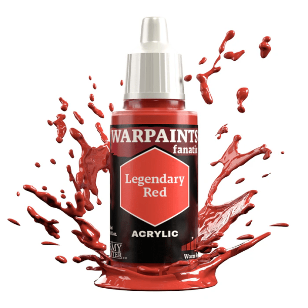 Warpaints Fanatic: Legendary Red - 18ml