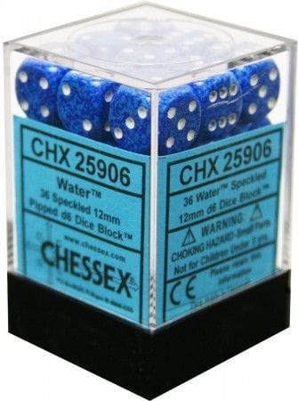 Chessex Speckled D6 Set of 36 : Random Colour
