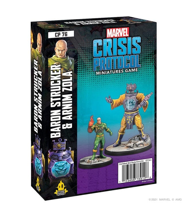 Baron Strucker and Arnim Zola: Marvel Crisis Protocol
